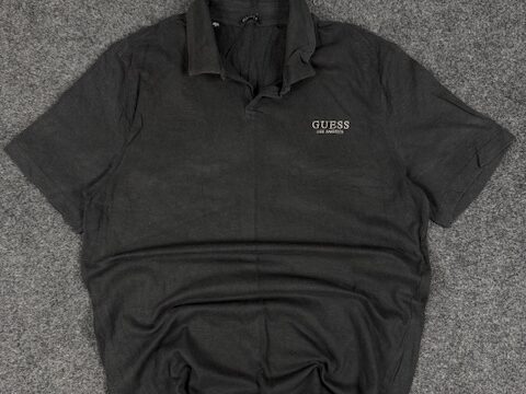 GUESS LOS ANGELES COTTON POLO T-SHIRT - XL
