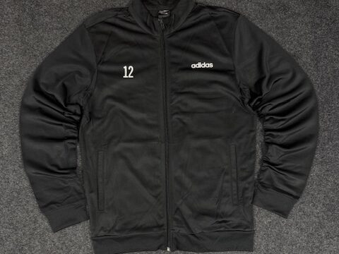 Adidas sports track jacket - LARGE