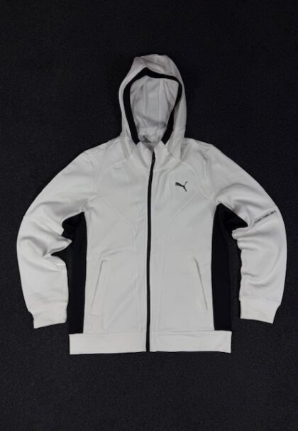 Puma white track jacket