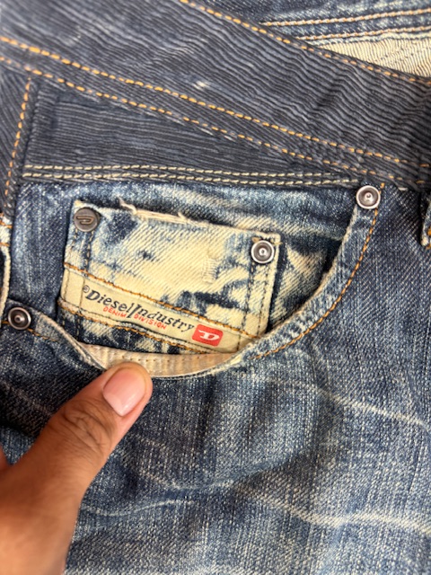 Diesel Vintage denim jeans pants  - W32 L42 - Image 3