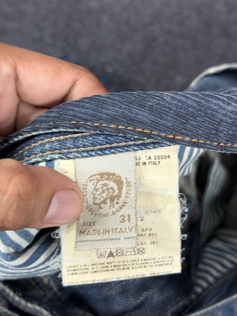 Diesel Vintage denim jeans pants  - W32 L42 - Image 4