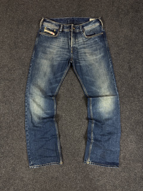 DIESEL VINTAGE DENIM BOOTCUT JEANS PANTS - W33 L42