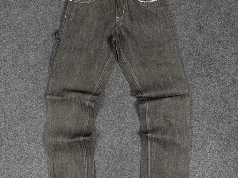VERMICELLI BRAND CARBON BLACK JEANS PANTS - W28 L41