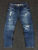 YARN BLUE DENIM JEANS PANTS - W32 L40