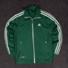Adidas green track jacket