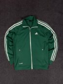 Adidas green track jacket