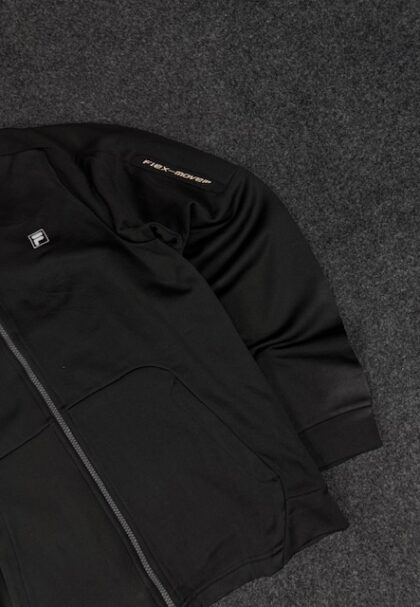 Retro sportswear track jacket