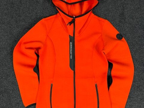 Women Retro sportswear track jacket