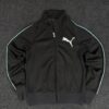Vintage Puma track jacket in black