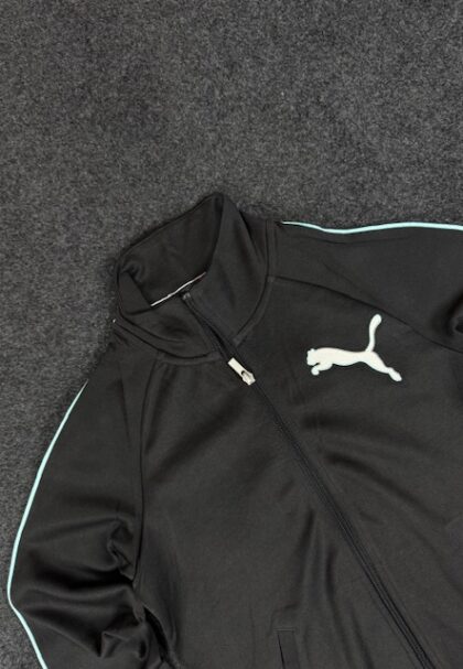 Retro sportswear track jacket