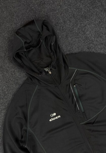 Retro sportswear track jacket
