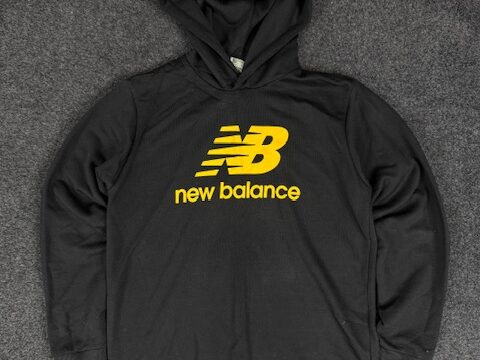 New balance black hoodie