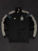 ADIDAS SPAIN ANTHEM JACKET FIFA WORLD CUP 2014 Mens Black Gray