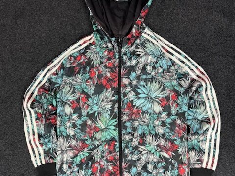 Adidas Women's Neo Botanical Zip-Up Hoodie
