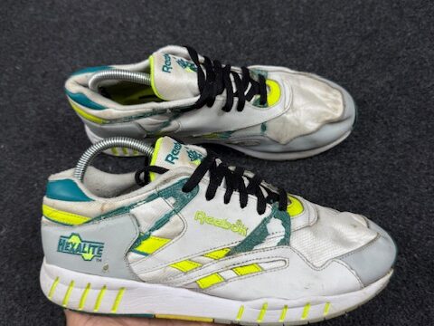 Reebok sole Trainer White/teal Shoes Uk8