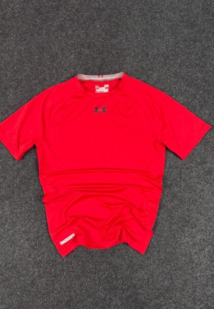 UNDER ARMOUR HEATGEAR RED COMPRESSION - LARGE