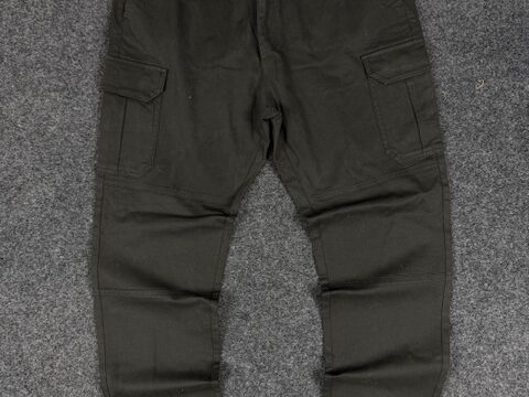 TEAMS BLACK CARGO PANTS - LARGE