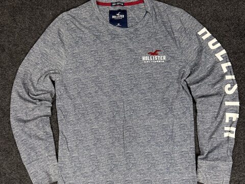 HOLLISTER COTTON T-SHIRT - X SMALL