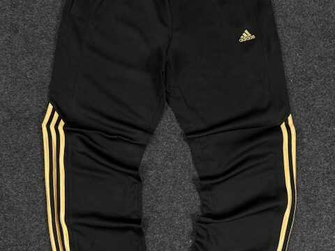 Adidas golden Stripes Activewear Track Pants - LARGE