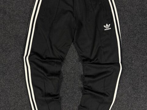 Adidas originals firebird black track pant - SMALL