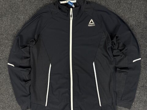 REEBOK ACTIVEWEAR TRACK JACKET - MEDIUM