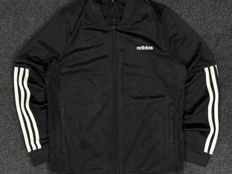 ADIDAS ACTIVEWEAR TRACK JACKET - SMALL