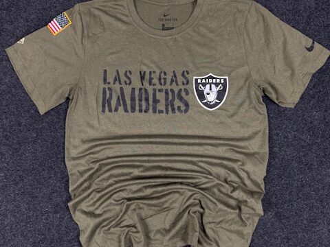 NIKE NFL DRI FIT ACTIVEWEAR T-SHIRT - X SMALL