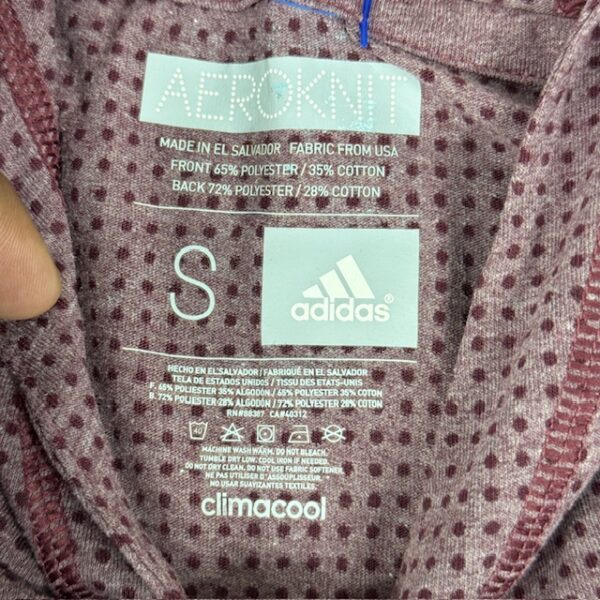Adidas Climacool aeroknit activewear T-shirt - SMALL - Image 3