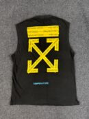 Off-White Men's Tape-arrow Vest T-Shirt