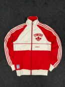 VINTAGE ADIDAS CANADA  TRACK JACKET  - SMALL