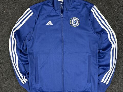 Adidas Chelsea Football Club Track Jacket - SMALL