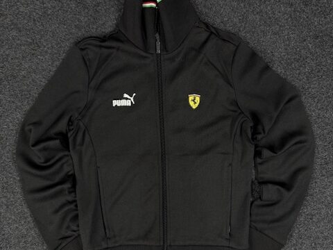 PUMA FERRARI ACTIVEWEAR WOMEN TRACK JACKET - SMALL