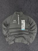 UNDER ARMOUR HEATGEAR 3/4 zip T-shirt - SMALL
