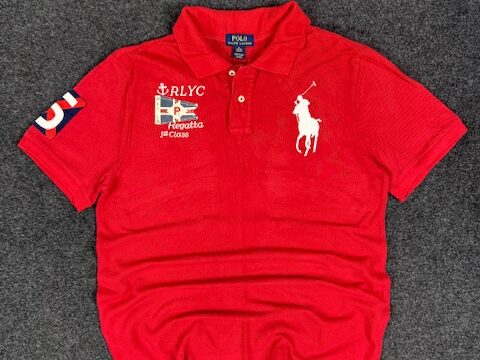 POLO RALPH LAUREN COTTON POLO T-SHIRT - MEDIUM