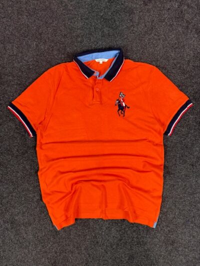 POLHAM COTTON POLO T-SHIRT. - LARGE
