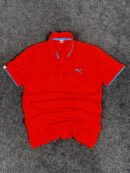 PUMA COTTON POLO T-SHIRT - MEDIUM