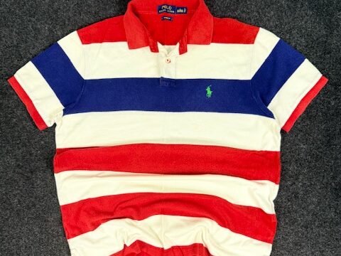 POLO RALPH LAUREN CUSTOM FIT COTTON T-SHIRT - L/XL