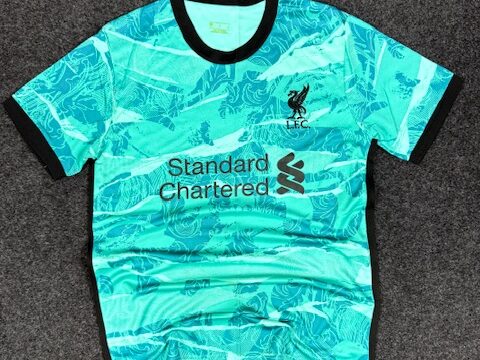 Liverpool away football soccer jersey - SMALL