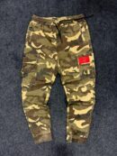 CABBEEN CAMOUFLAGE CARGO PANTS - LARGE