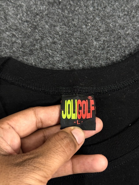 JOLIGOLF REGULAR FIT COTTON T-SHIRT - LARGE - Image 3