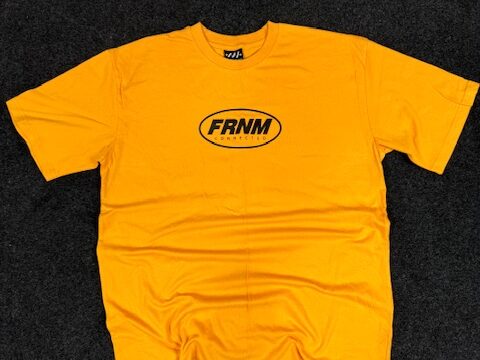 FRANKEN MONO COTTON YELLOW T-SHIRT - LARGE