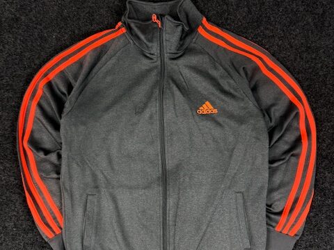 Adidas sports track jacket - SMALL