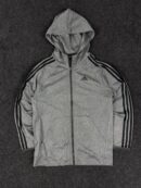 Adidas sports zipper hoodie - X SMALL