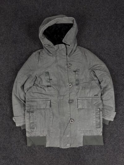 CALVIN KLEIN JEANS COTTON WOMEN PUFFER JACKET - SMALL