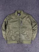 EDIQ EUROPEAN RAW BOMBER JACKET - LARGE