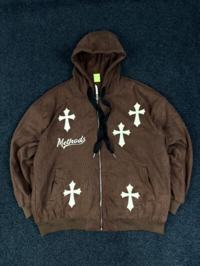 METHODS OVERSIZE WINTER ZIPPER HOODIE - 2XL