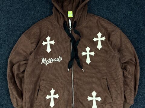 METHODS OVERSIZE WINTER ZIPPER HOODIE - 2XL