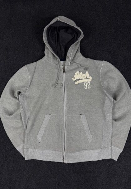 ABERCROMBIE & FITCH OVERSIZE ZIPPER HOODIE - L/XL
