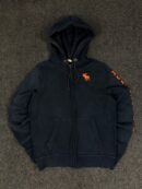 ABERCROMBIE & FITCH WINTER ZIPPER HOODIE - LARGE