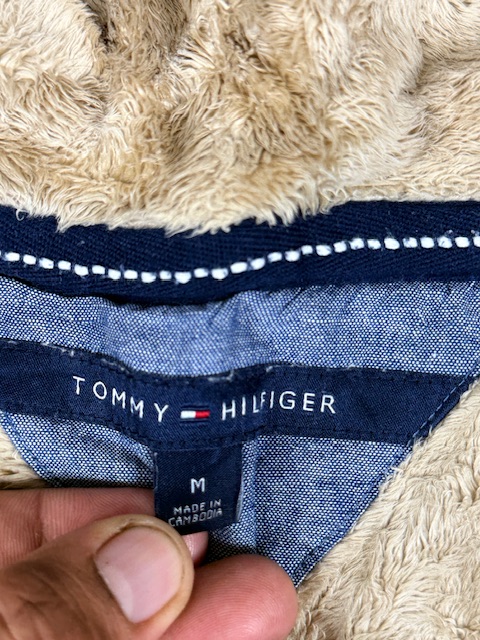 TOMMY HILFIGER WINTERWEAR ZIPPER HOODIE - MEDIUM - Image 3
